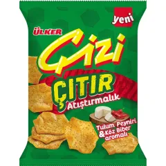 Ülker Çizi Çıtır Tulum Peynir & Köz Biber Aromalı Kraker 40 GR X 20 ADET