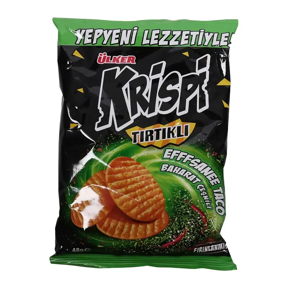 Ülker Baharatlı Tırtıklı Krispi Kraker 48 GR X 20 ADET