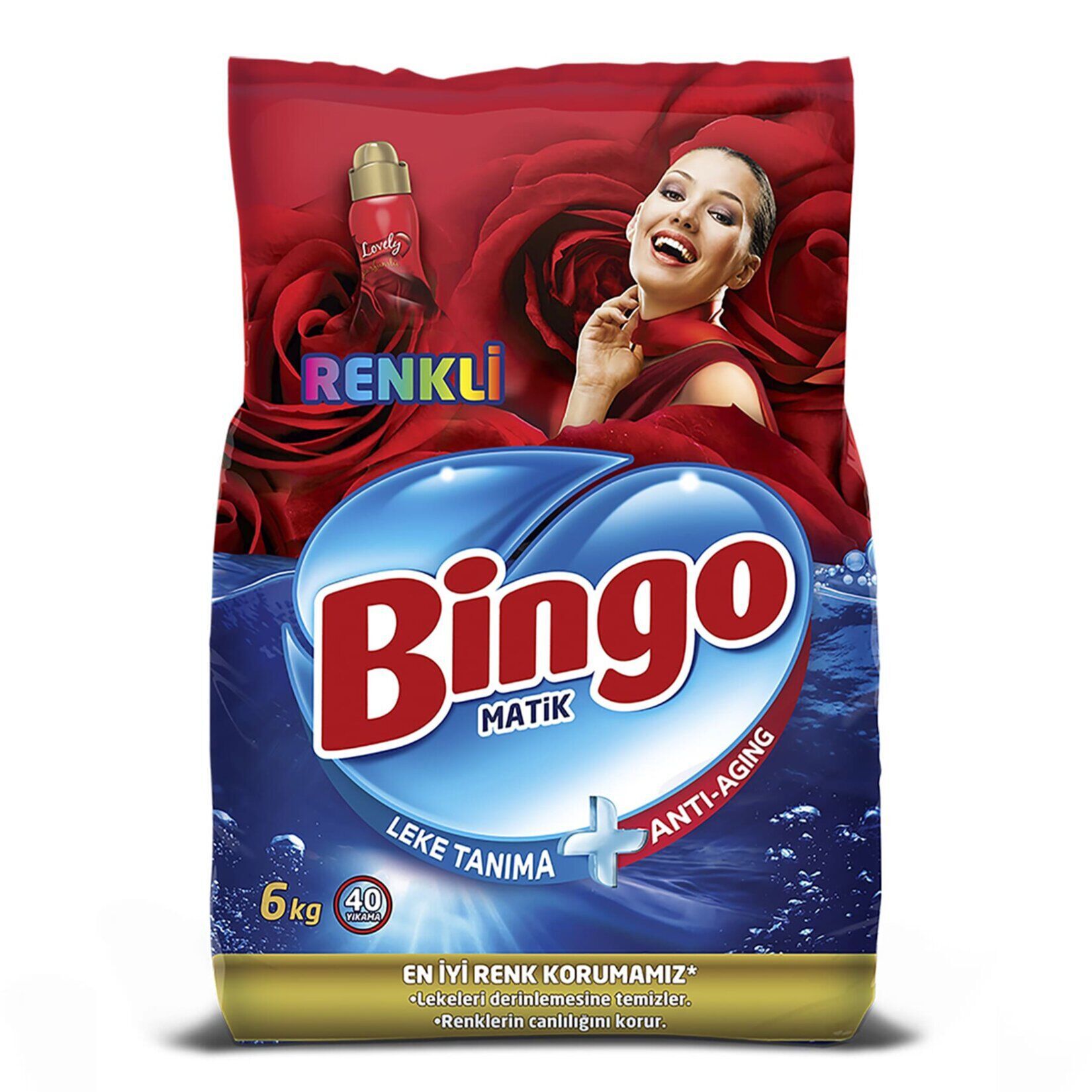 Bingo Matik Toz Deterjan Renkliler 6 Kg