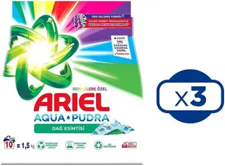 Ariel Dağ Esintisi 1,5 Kg Toz Çamaşır Deterjanı