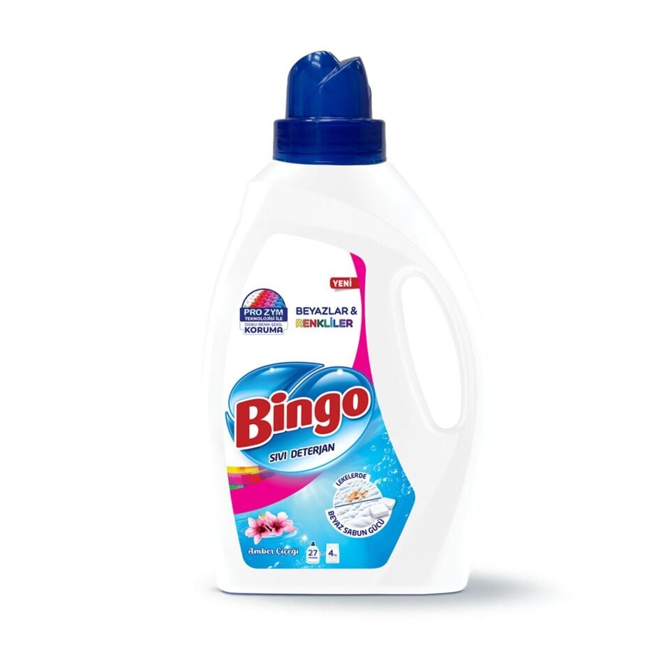 Bingo Sıvı Deterjan Amber 1.755 Lt