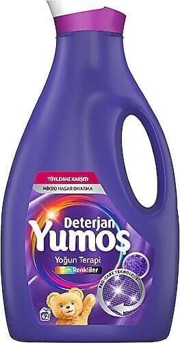 Yumoş Sıvı Deterjan Tüm Renkler 2.52 Lt