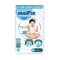 Molfix Oksijen Premium Ultra Fırsat 5 Beden 66 Adet