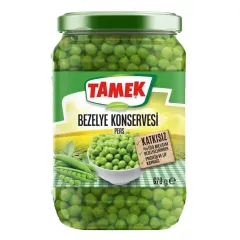 Tamek Bezelye Cam Kavanoz 670 Gr