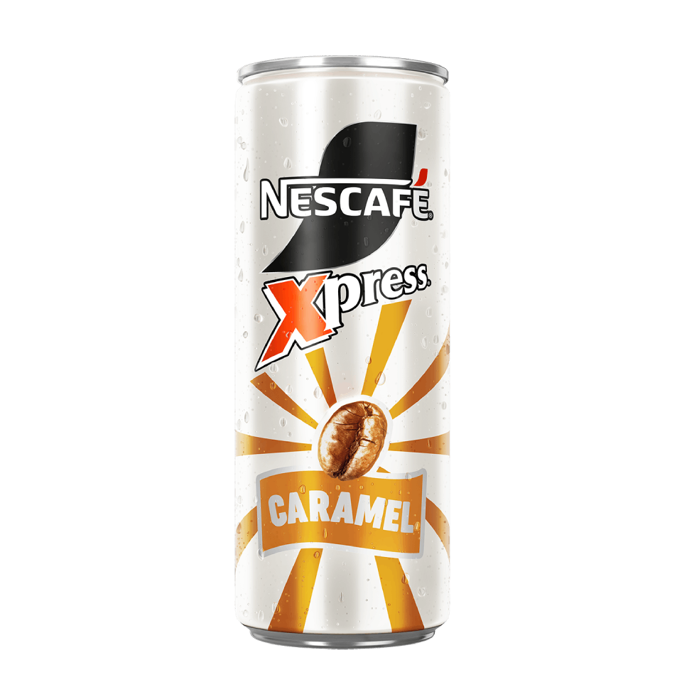 Nescafe Xpress Karamel Soğuk Kahve 250 Ml X 24 Adet