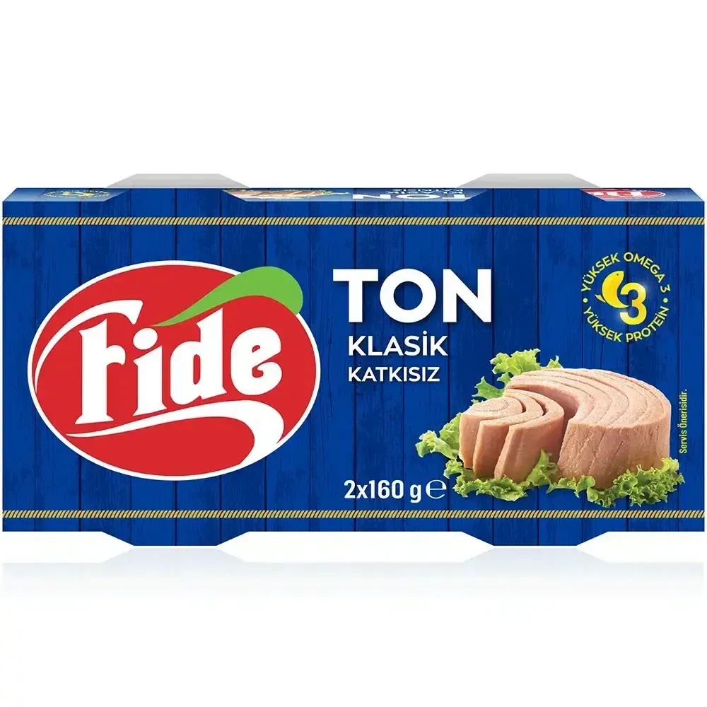 Fide Klasik Ton Balığı 2'li 160 Gr