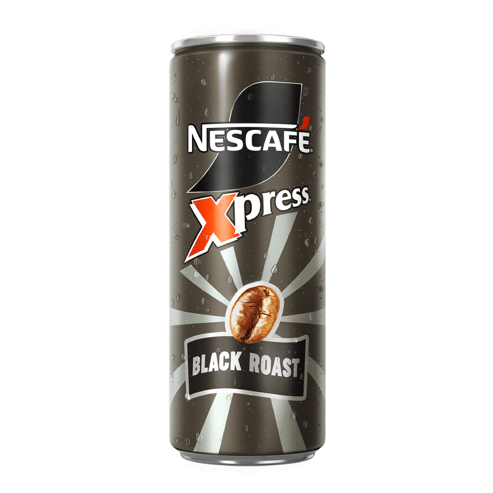 Nescafe Xpress Black Roast Soğuk Kahve 250 Ml X 24 Adet