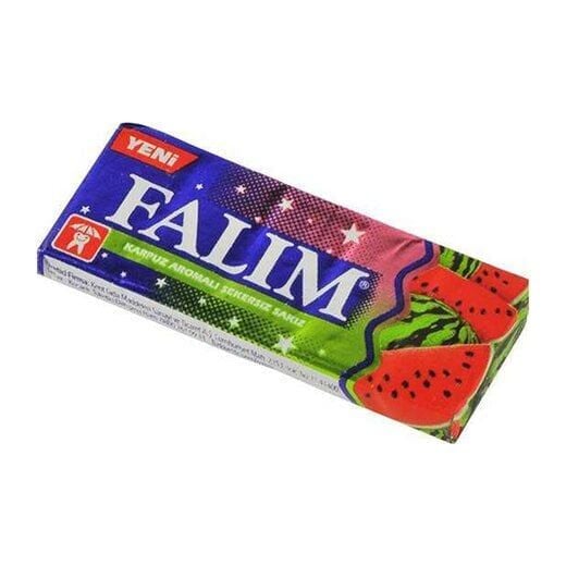 Falım Şekersiz Sakız 7 gr 20'li Paket Karpuz Aromalı