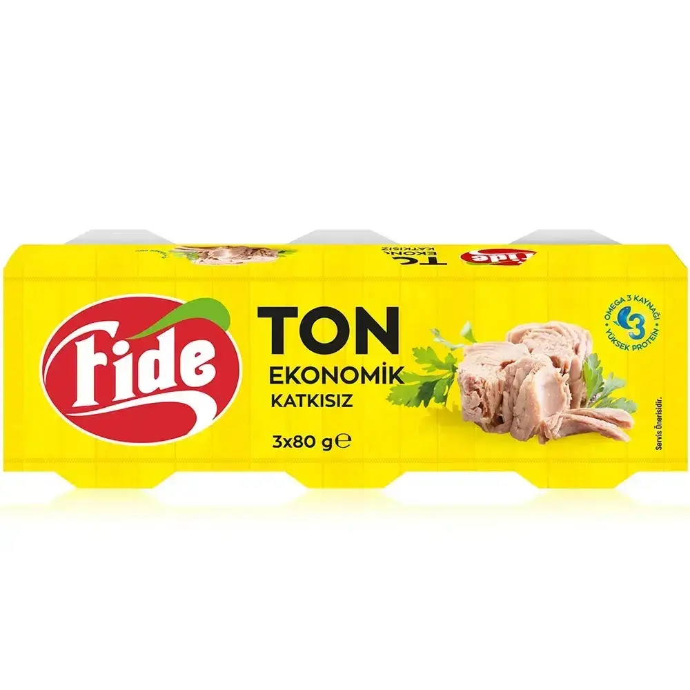 Fide Ekonomik Ton Balığı 3x80 Gr