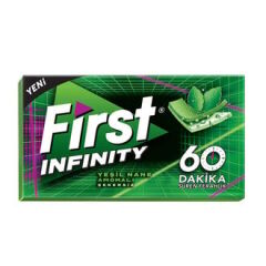 First Infinity Yeşil Nane Aromalı Sakız 27 GR X 12 ADET
