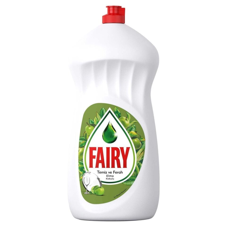Fairy Temiz & Ferah Sıvı Bulaşık Deterjanı 1500 ml Elma Kokulu