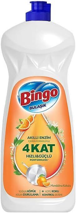 Bingo Elde Bulaşık Deterjanı Mandalina 1500 Ml