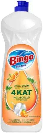 Bingo Elde Bulaşık Deterjanı Mandalina 650 Ml