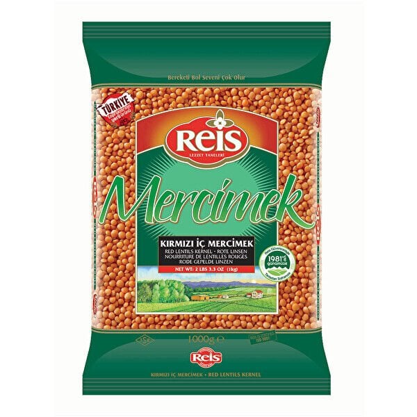 Reis Kırmızı Mercimek 1 Kg