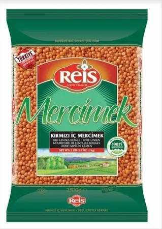 Reis Kırmızı Mercimek 2,5 Kg