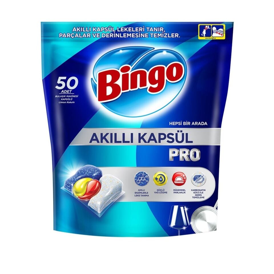 Bingo Hepsi Bir Arada Akıllı Kapsül Pro 50'li