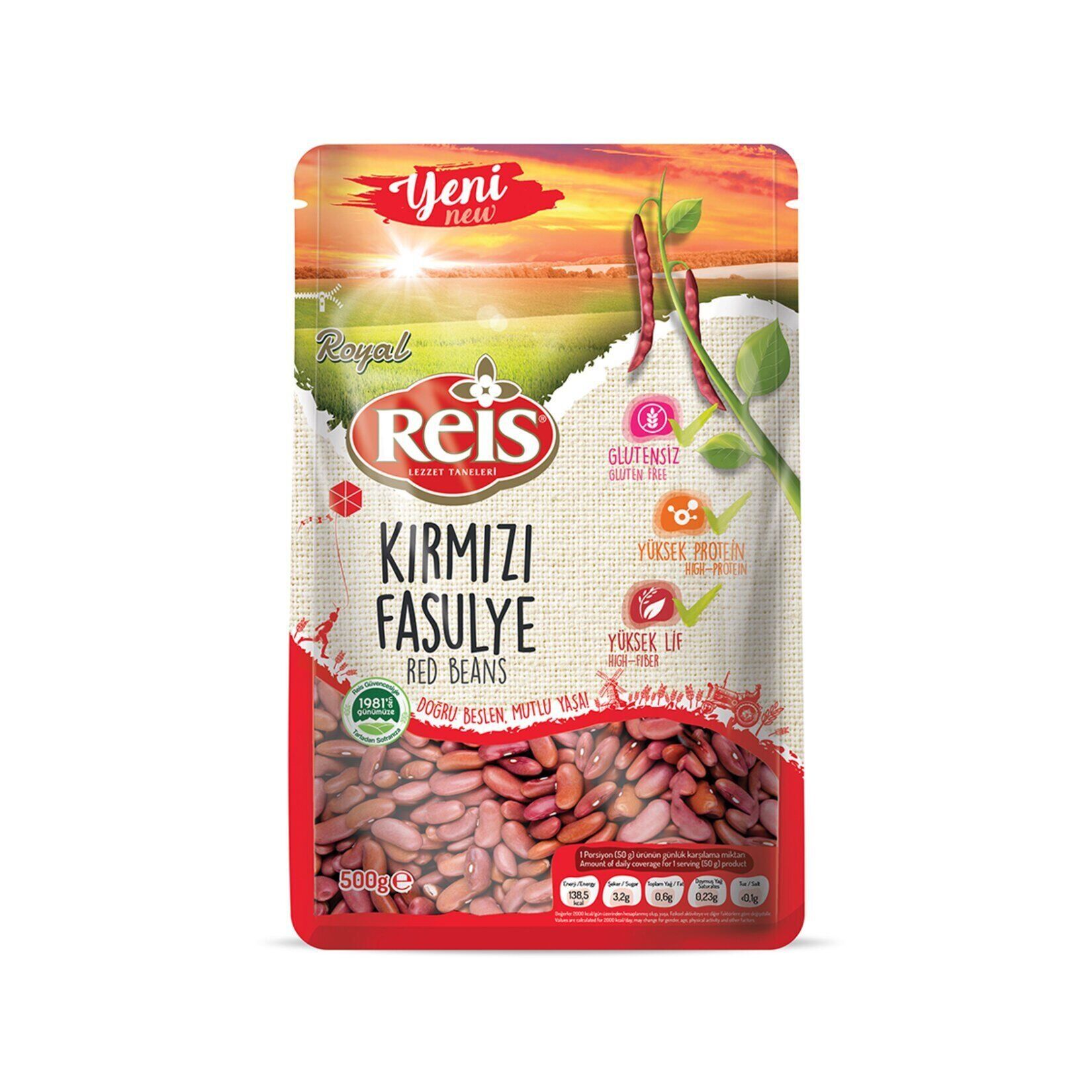 Reis Royal Kırmızı Fasulye 500 gr