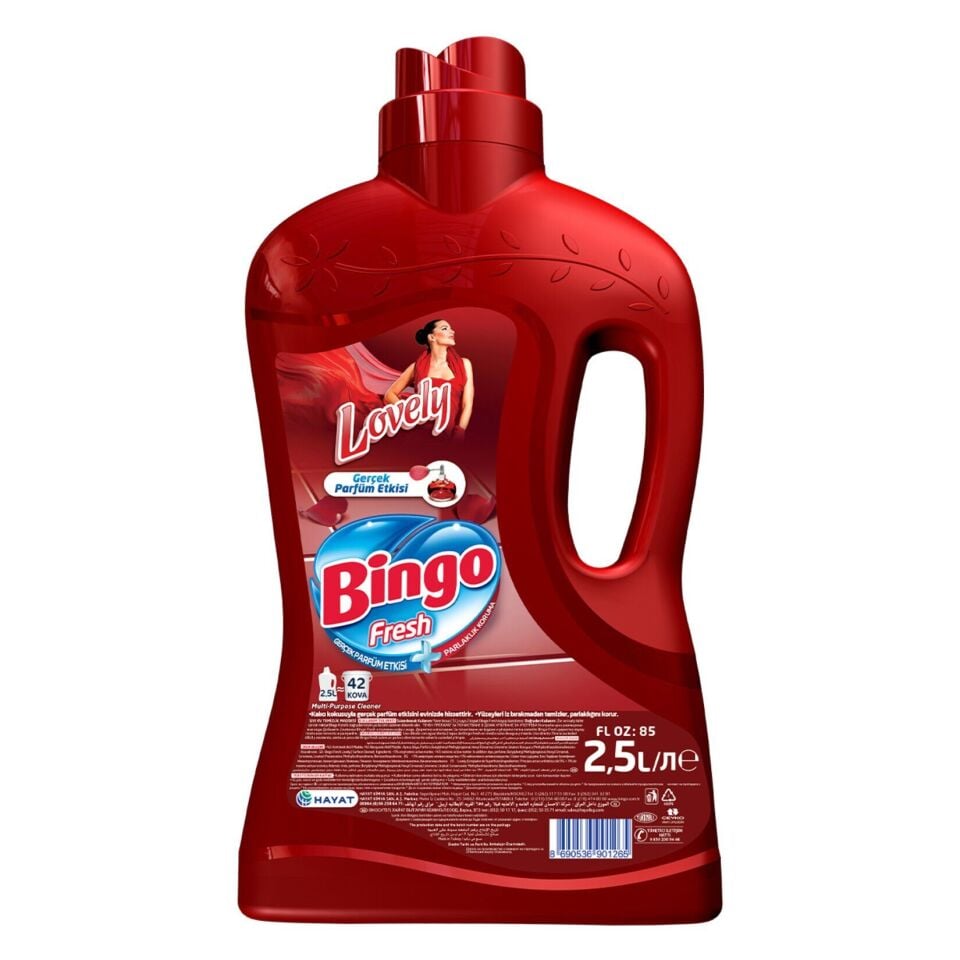 Bingo Yüzey Temizleyici Fresh Lovely 2.5 Lt