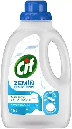 Cif Zemin Temizleyici Beyaz Sabun 1.5 L