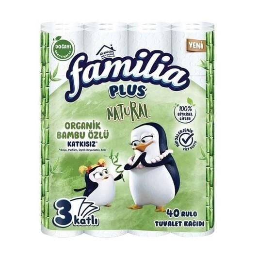 Familia Tuvalet Kağıdı 40'lı Natural