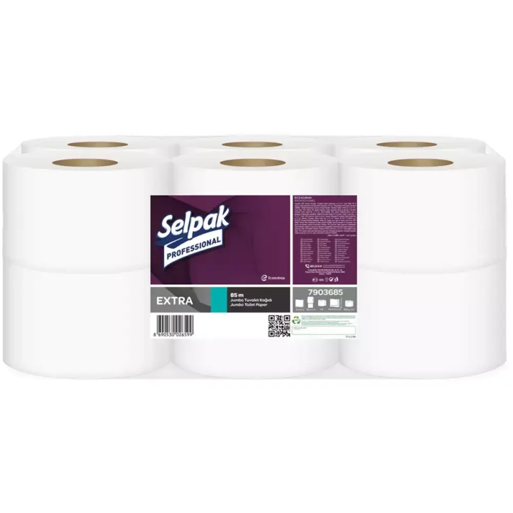 Selpak Professional Extra Jumbo Tuvalet Kağıdı 85 m 12’li