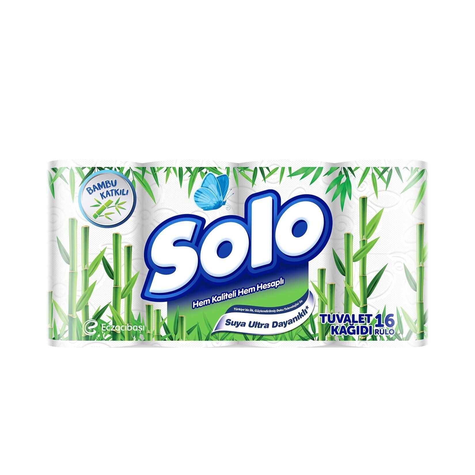 Solo Bambu Katkılı Tuvalet Kağıdı 16'lı