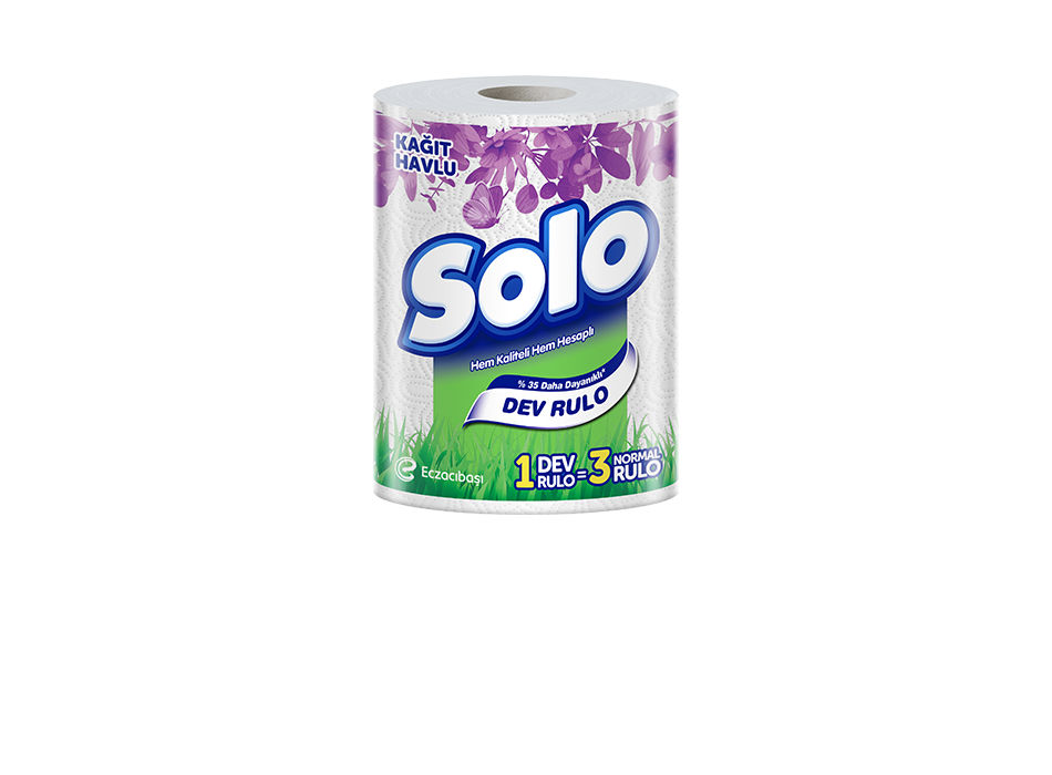 Solo Havlu Dev Rulo 1=3