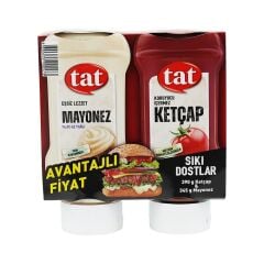 Tat Sıkı Dostlar ( 390 Gr Ketçap - 345 Gr Mayonez )