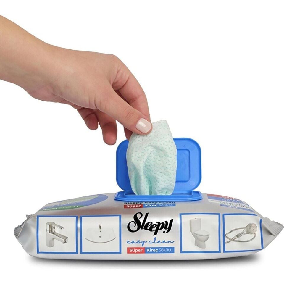 Sleepy Easy Clean Kireç Sökücü Havlu 30 Yaprak