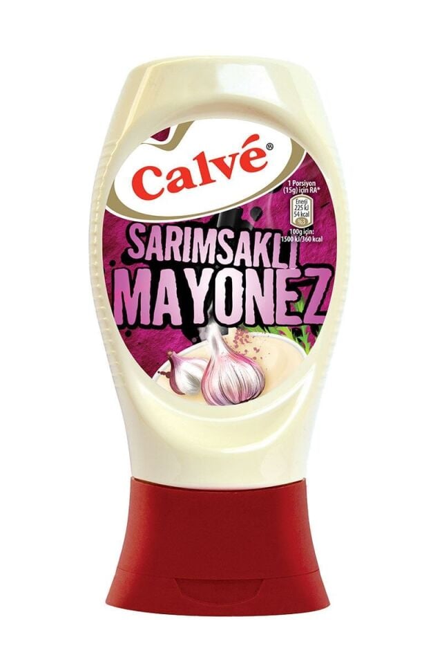 Calve Sarımsaklı Mayonez 245 Gr