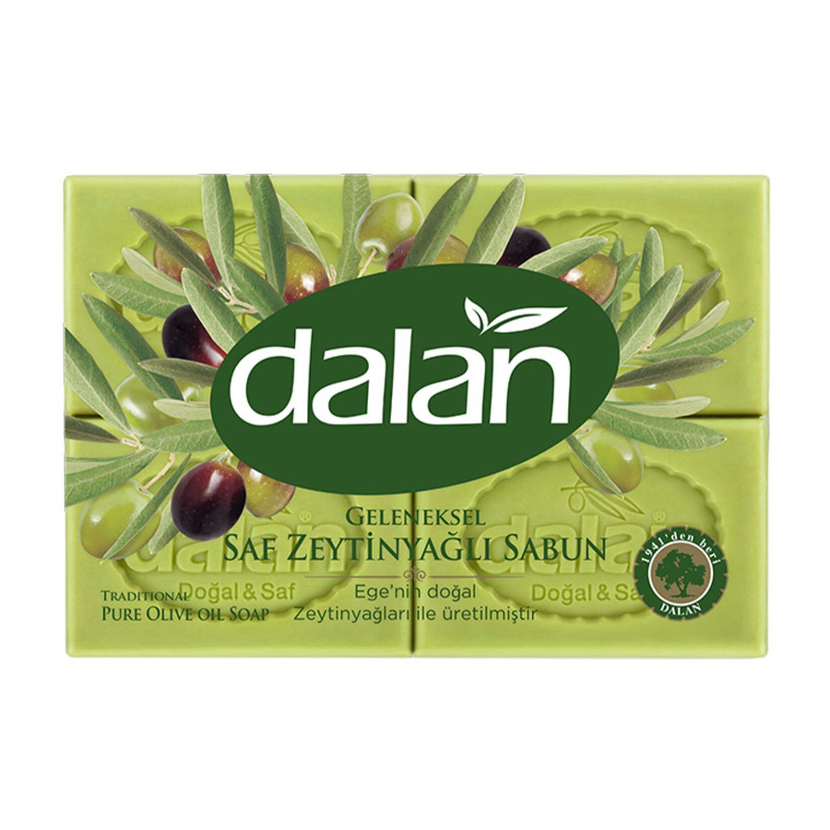 Dalan Beyaz Sabun Zeytinyağlı 4 X150 Gr