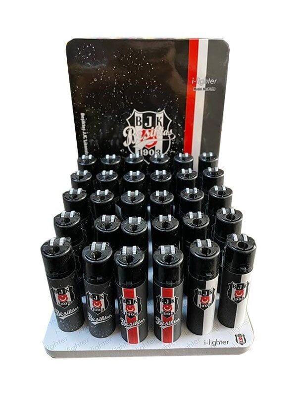 I-Lighter Taraftar Plastik Taşlı BJK 30'lu