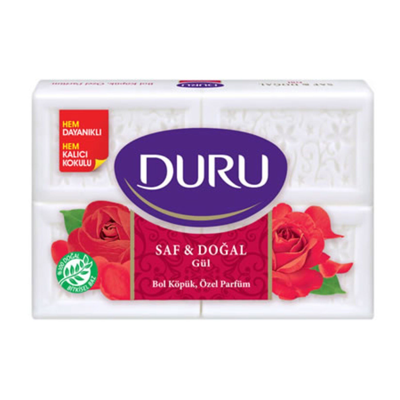 Duru Saf&Doğal Gül Kalıp Sabun 600 Gr