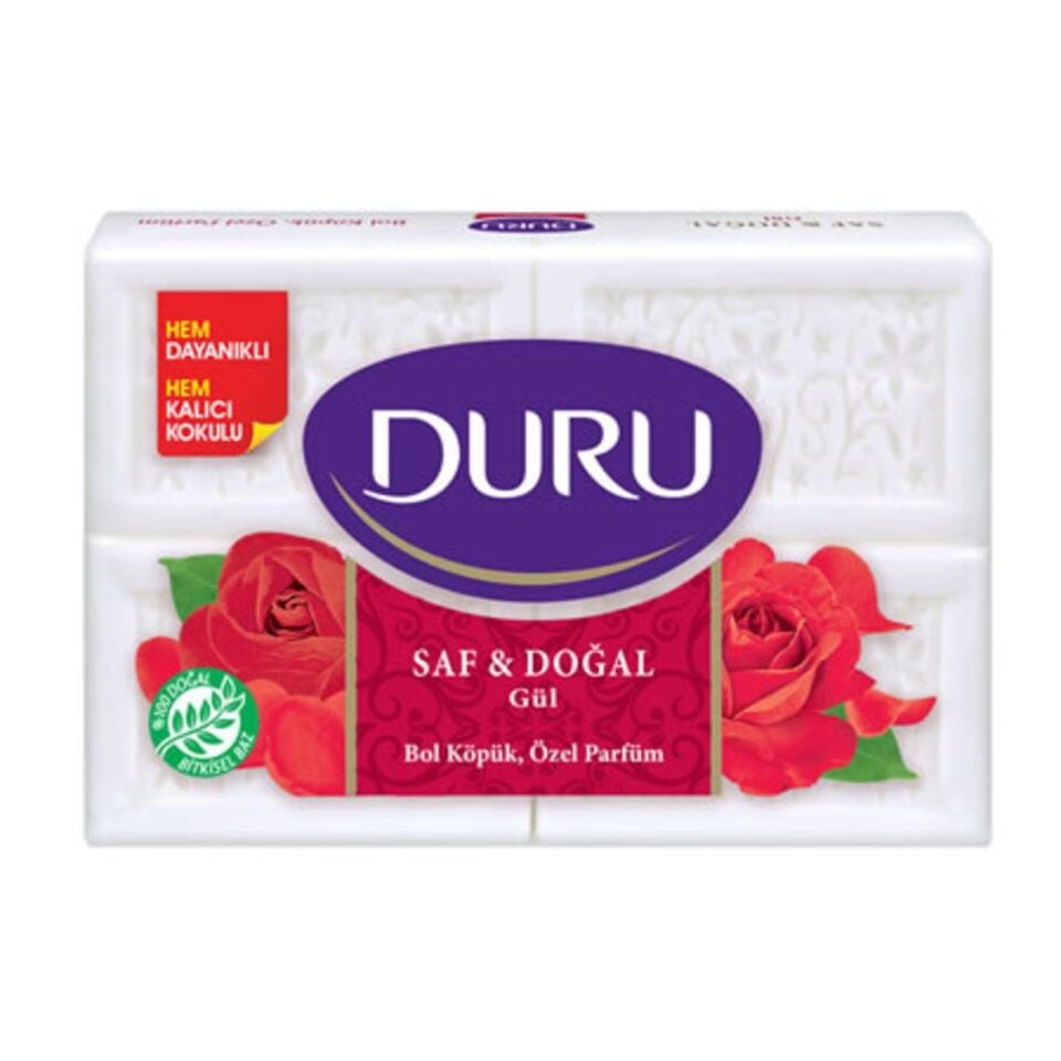 Duru Saf&Doğal Gül Kalıp Sabun 600 Gr